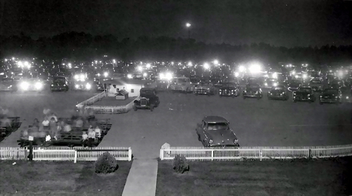 Niles 31 Outdoor Theatre - Niles At Night - Photo From Rg (newer photo)